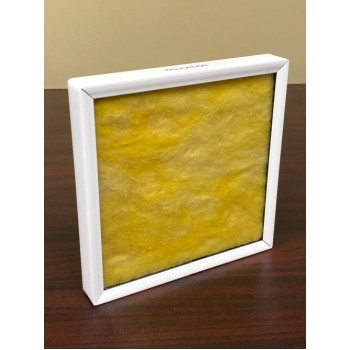 IG1345 | Double Pane with Yellow Insulation Glass Sample - 7"